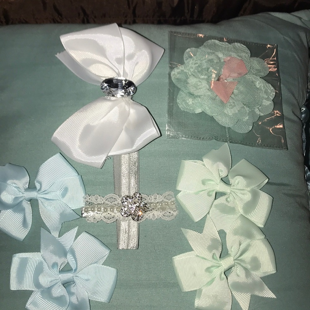New 7PC BUNDLE OF HAIR ACCESSORIES